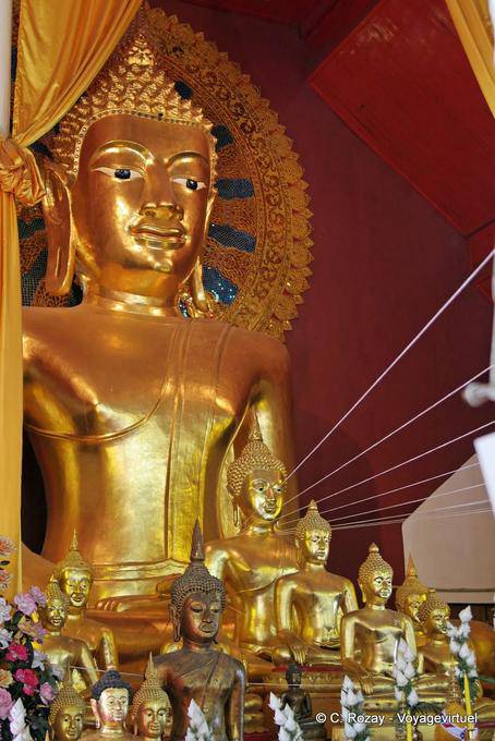 15th-century Buddha image, Wat Phra Sing, Chiang Mai - Thaïlande