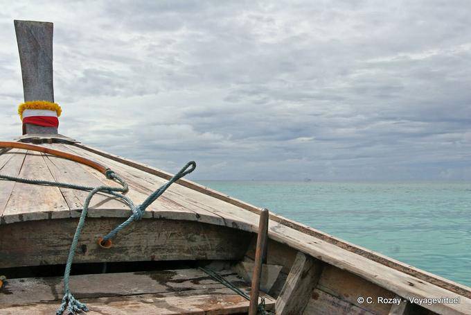 Etrave de long Tail, Koh Phi Phi - Thaïlande