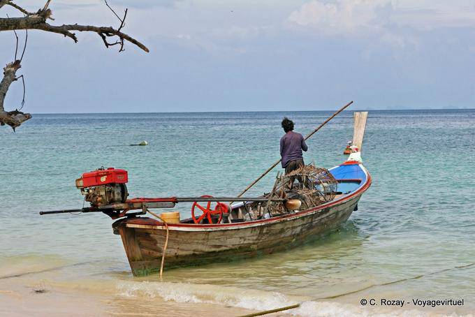 Départ à la pêche, Koh Phi Phi - Thaïlande