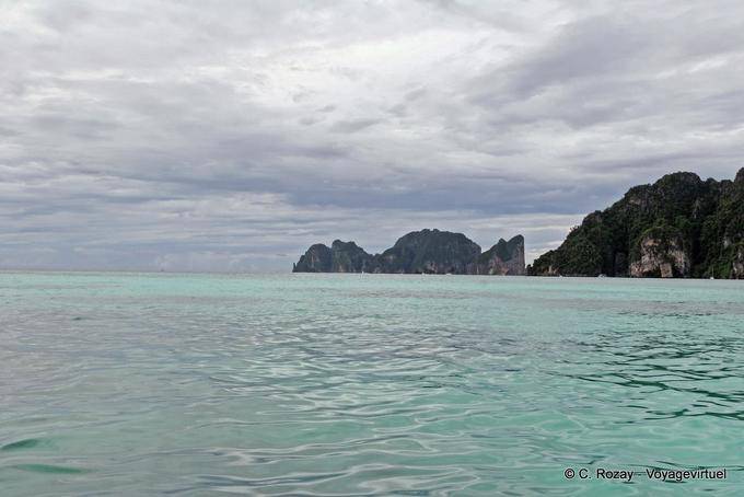Le vert de la mer d'Andaman, Koh Phi Phi - Thaïlande