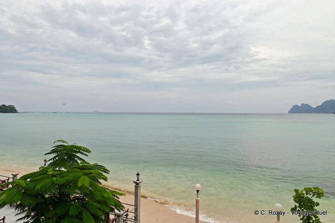Point de vue sur Tonsai Bay, Koh Phi Phi - Thaïlande