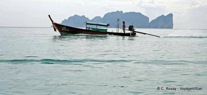 Long Tail traditionnel, Koh Phi Phi - Thaïlande