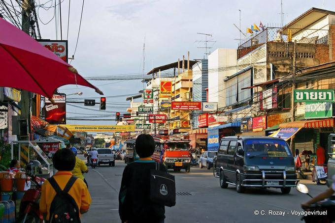 Promenade en ville, Phitsanulok - Thaïlande