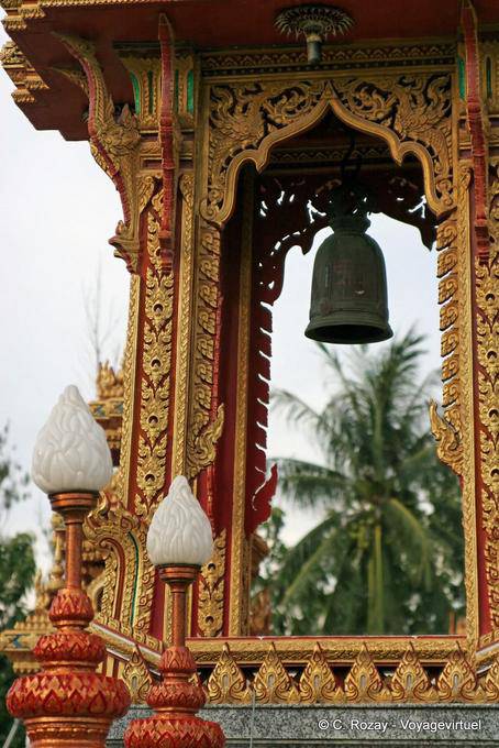 Cloche au Wat Chalong, Phuket - Thaïlande