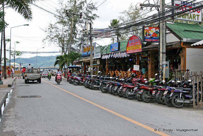 Rue de Patong, Phuket - Thaïlande