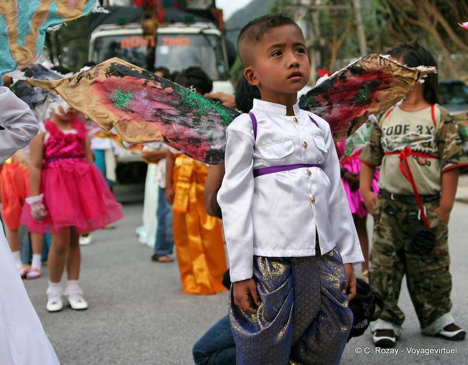 Enfant papillon, Patong Festival, Phuket - Thaïlande