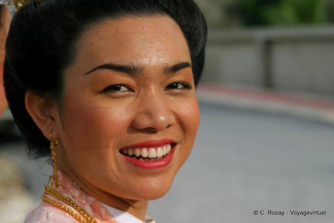 Sourire éclatant, Patong Festival, Phuket - Thaïlande