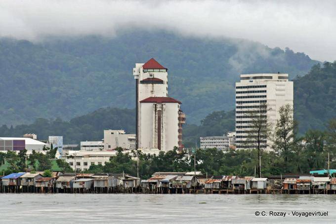 Vue sur la ville, Phuket Town Gypsy - Thaïlande