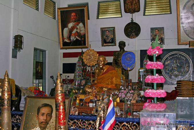 Intérieur du temple, Phuket Town Gypsy - Thaïlande