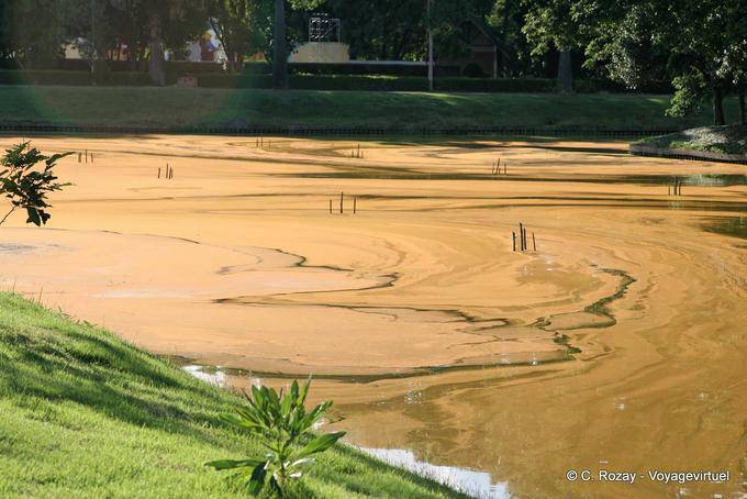 Couleur de douve, Historical Park, Sukhothai - Thaïlande