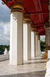 Majestueuses colonnes, Wat Phra Sri Samphet, Ayutthaya, Thaïlande.
