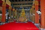 Salle de prière du Wat Pan On, Chiang Mai Temple, Thaïlande.