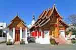 Monastère à identifier, Chiang Mai Temple, Thaïlande.