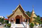 Wat Chai Phrakiat, Chiang Mai Temple, Thaïlande.