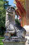 Monstre protecteur, Wat Phra Sing, Chiang Mai, Thaïlande.