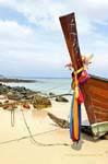 Nez de bateau traditionnel, Koh Phi Phi, Thaïlande.