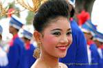 Sourire et boucles d'oreilles, Patong Festival, Phuket, Thaïlande.