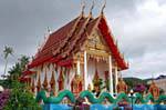 Wat Suwan Khiri Wong (วัดสุวรรณคีรีวงก์), Phisit Karani Road, Patong, Phuket Temple, Thaïlande.