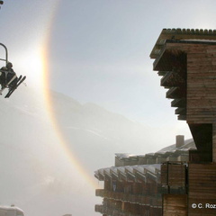 Avoriaz Effet solaire