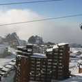 Télésiège sur la ville