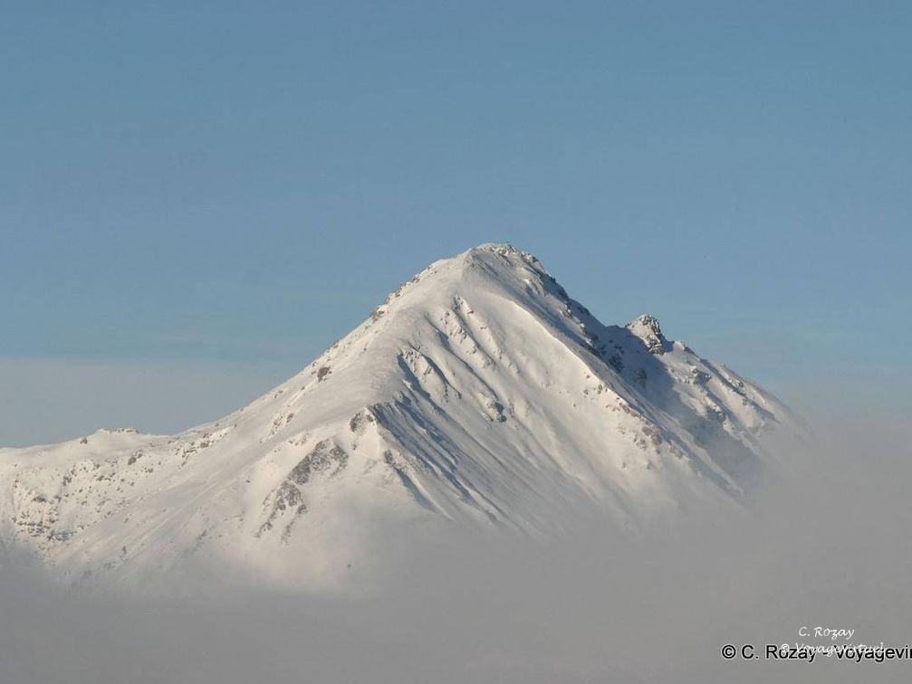 Sommet de neige alpin
