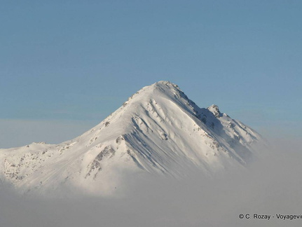 Sommet de neige alpin