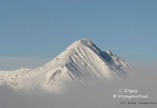 Sommet de neige alpin