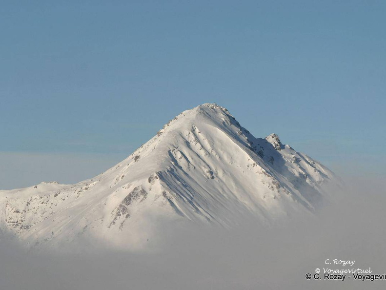 Sommet de neige alpin