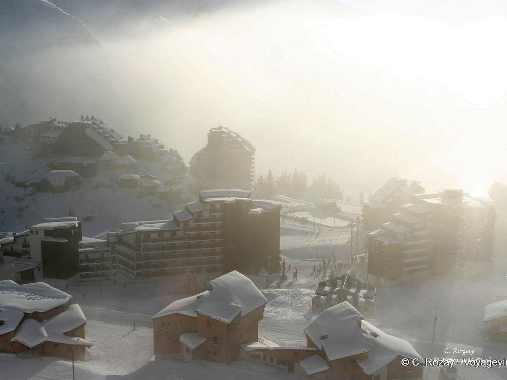 Lueur filtrée, Avoriaz