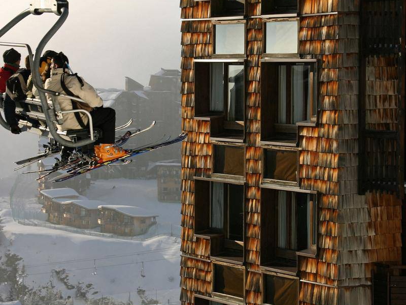Risque d'accident sur le télésiège, Avoriaz. 