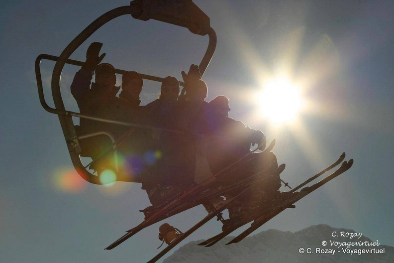 Télésiège solarisé, Avoriaz Avoriaz