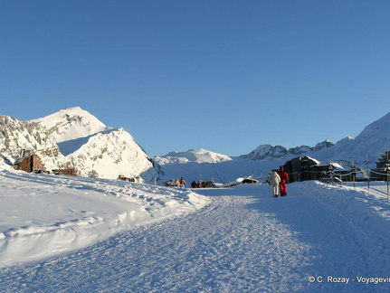 Pistes de ski de fond, Avoriaz
