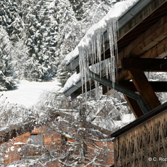 Glaçons du chalet, Les Gets
