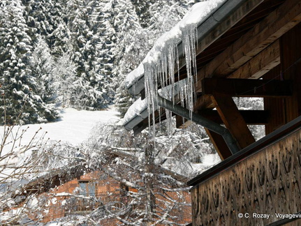 Glaçons du chalet, Les Gets