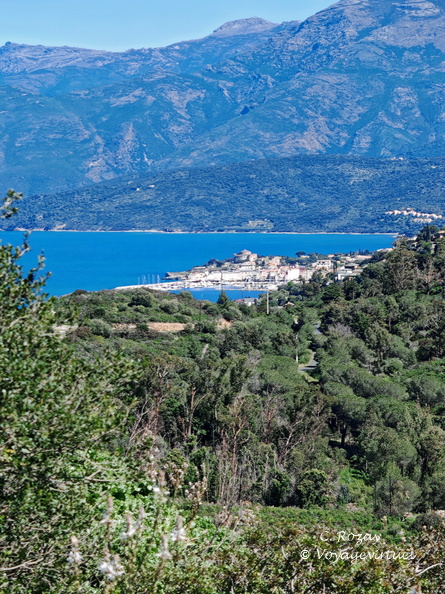 Agriates St Florent, Agriates D81 Point De Vue Sur Golfe De St Florent 010