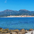 Saint Florent La ville vue de la Plage de la Roya 017