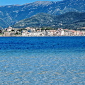 Saint Florent La ville vue de la Plage de la Roya 019