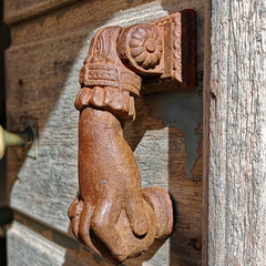 Corbara Antique loquet de porte Eglise d ANunziata 055