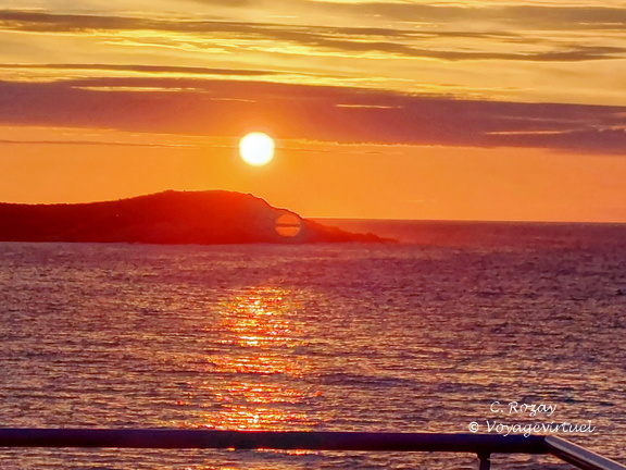 L'île Rousse Coucher de soleil printanier 189
