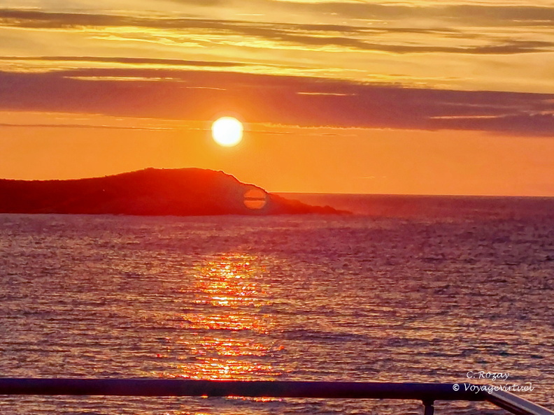 L'île Rousse Coucher de soleil printanier 189
