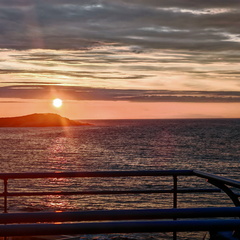 L'île Rousse Coucher de soleil printanier 190