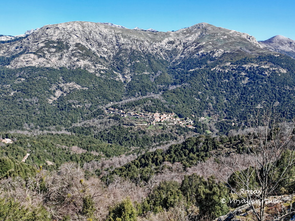 Sur la D70 Point de vue sur Marignana 474