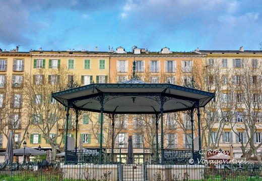 Bastia Kiosque a musique Place Saint Nicolas 015
