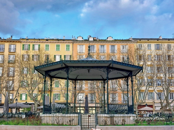 Bastia Kiosque a musique Place Saint Nicolas 015