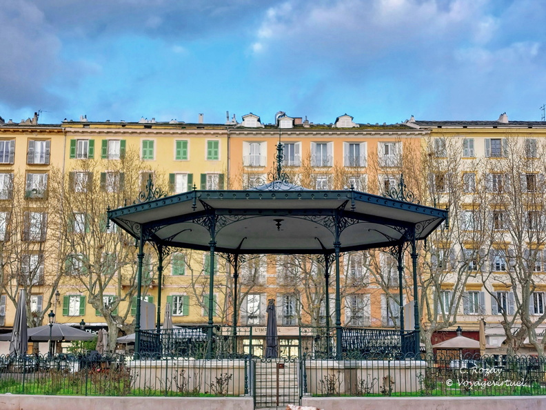Bastia Kiosque a musique Place Saint Nicolas 015