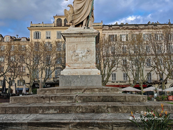 Bastia Statue Napoleon 1er Place Saint Nicolas 017