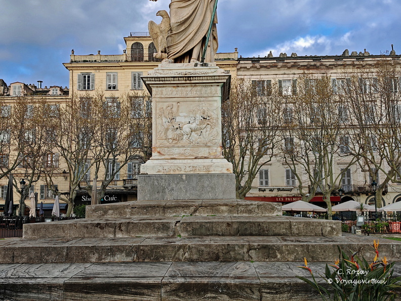 Bastia Statue Napoleon 1er Place Saint Nicolas 017