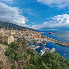 Bastia Vieux Port depuis jardin Romieu 048