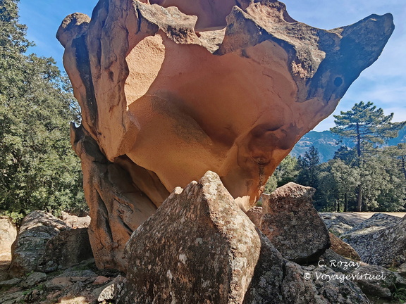 Calanche di Piana La tete de chien 406