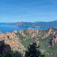 Calanche di Piana Vue sur le golfe 410